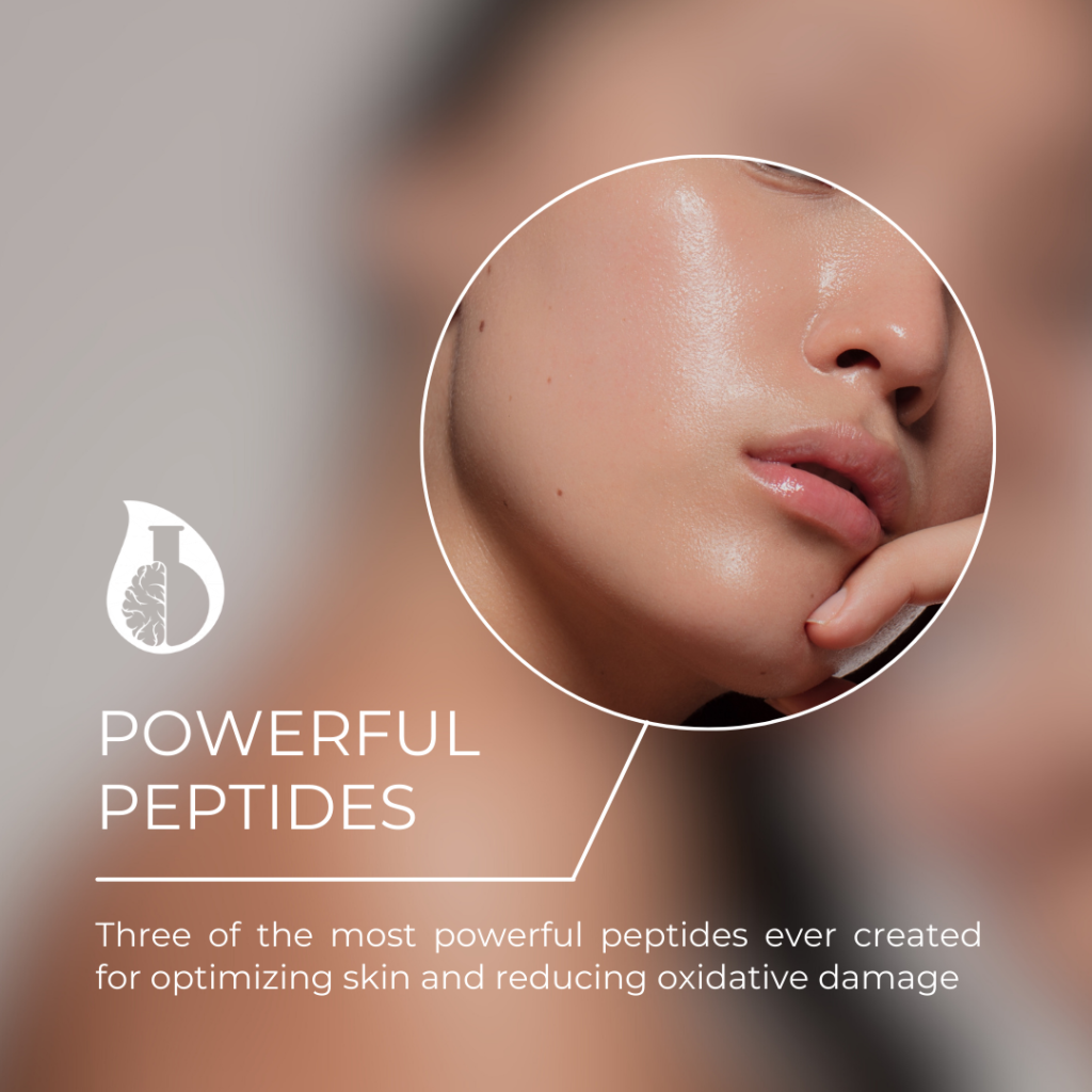 peptides women's skin