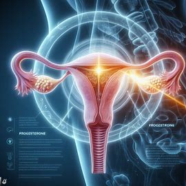 progesterone effect on female's reproductive system