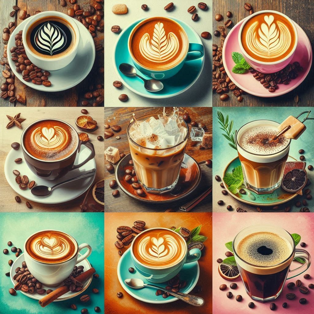 different types of coffee