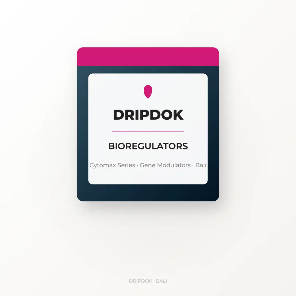 DRIPDOK Bioregulators box - Cytomax peptide gene modulator therapy Bali
